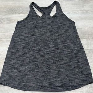 Lululemon twist tie back tank | 8 | Grey